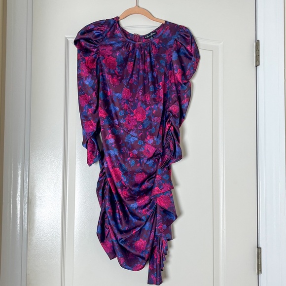 For Love & Lemons Endless Floral Mini Dress - Picture 3 of 5